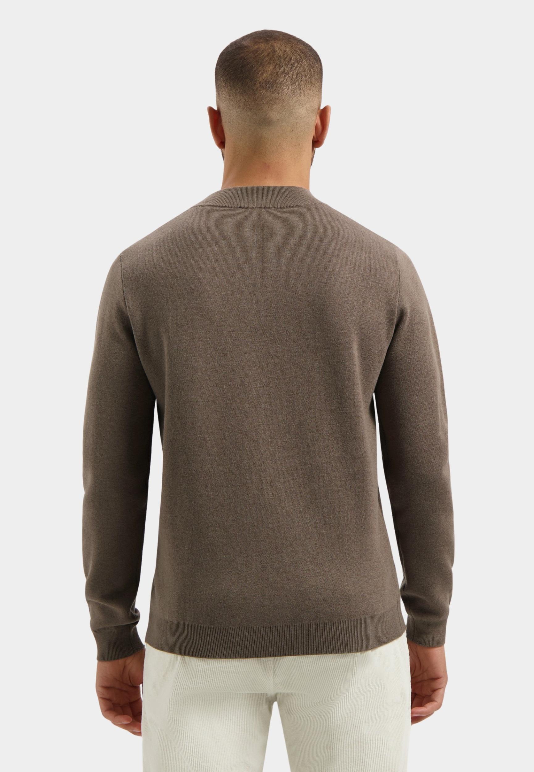 Dstrezzed Pullover Beige Archer Mocknek 405940/276 Dstrezzed Pullover Beige Archer Mocknek 405940/276