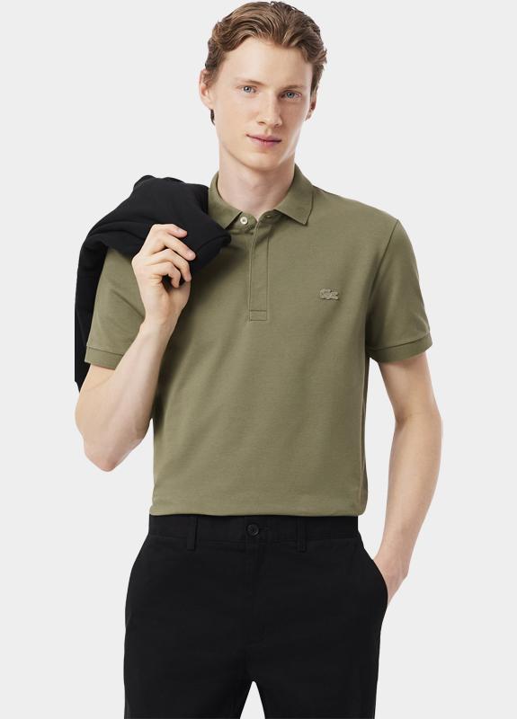 Lacoste Polo heren Groen Paris regular fit PH5522/BMY