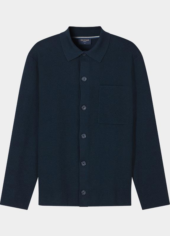 Olymp Overshirt Blauw  532886/18