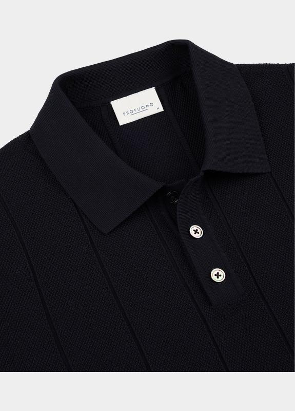 Profuomo Polo heren Blauw  PPXD10030/A