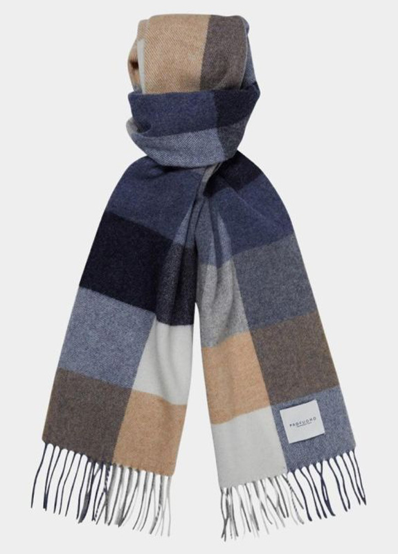 Profuomo Shawl Blauw  PPWS30004C/M