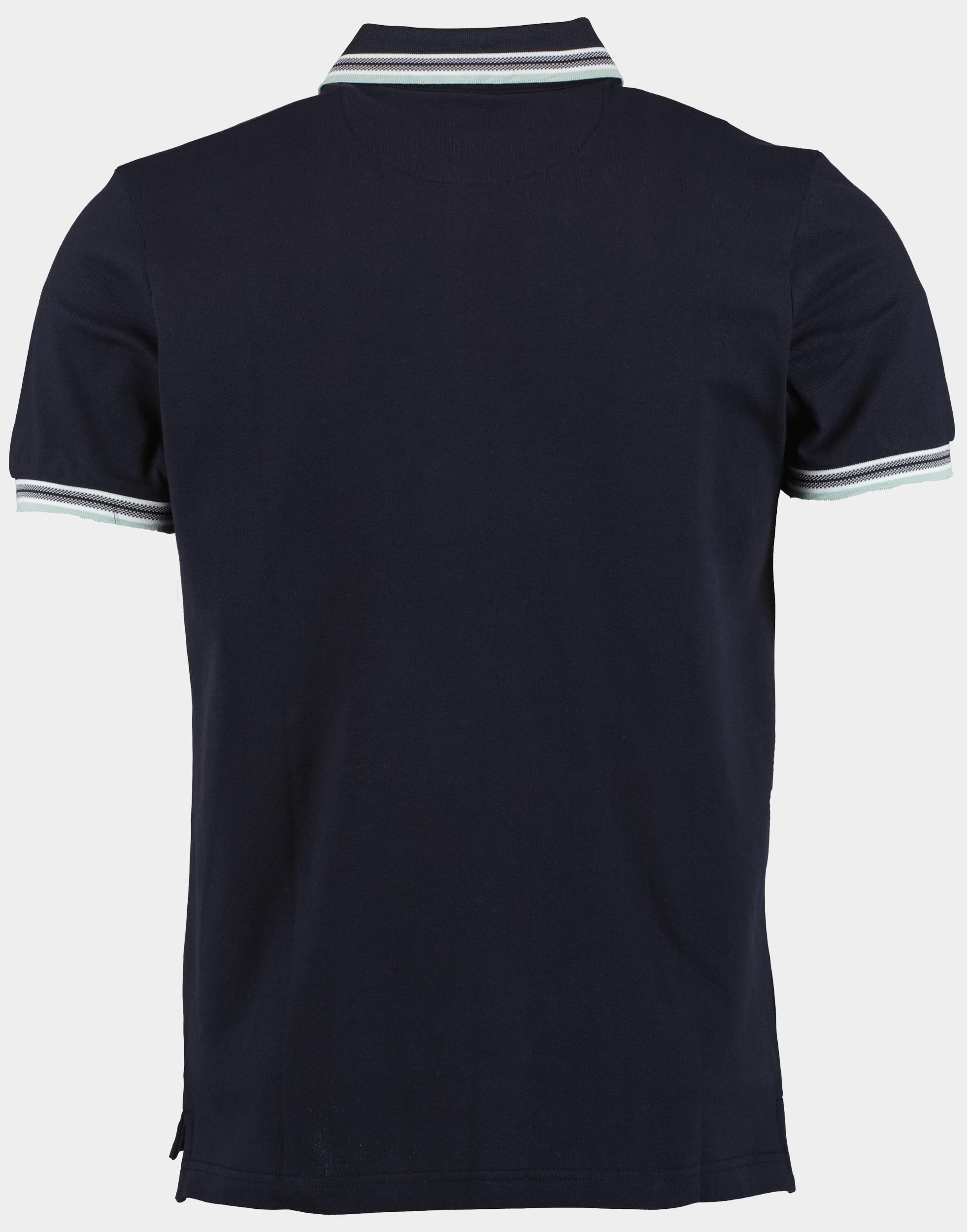 Bos Polo korte mouw Blauw Brick Polo Oxford Collar 24108BR06BO/290