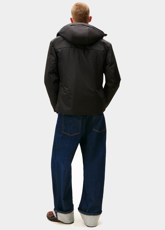 Tommy Jeans Winterjack Zwart TJM PADDED POLY JACKET EXT DM0DM22065/BDS