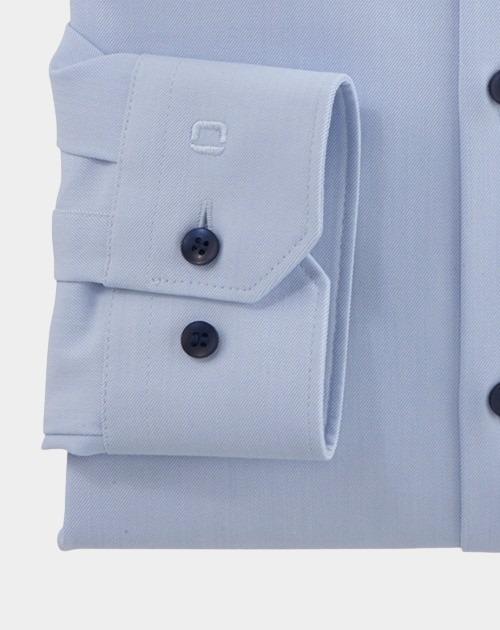 Olymp Business hemd lange mouw Blauw 2526/24 Hemden 252624/11