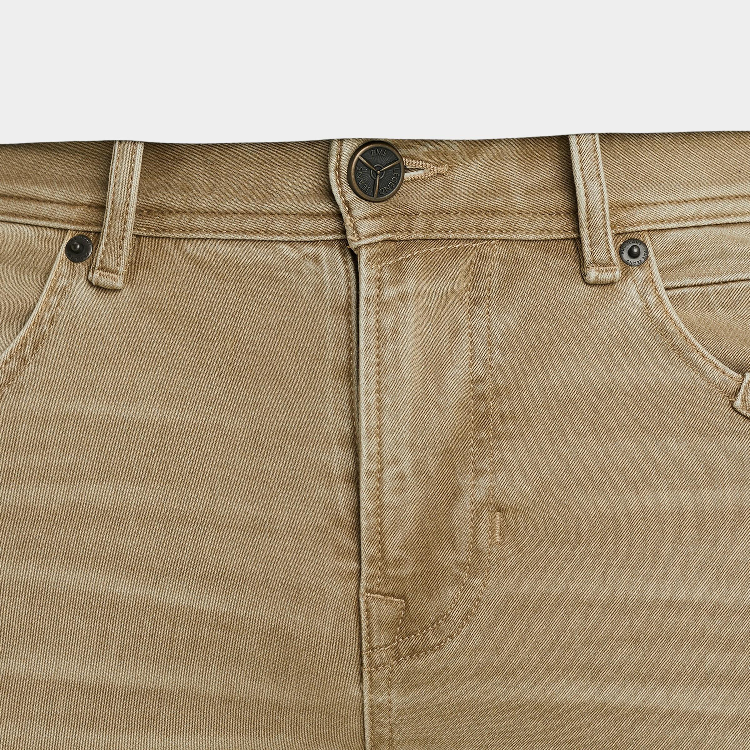 PME Legend 5-Pocket Jeans Bruin TAILWHEEL WASHED SWEAT PTR2509620/6405