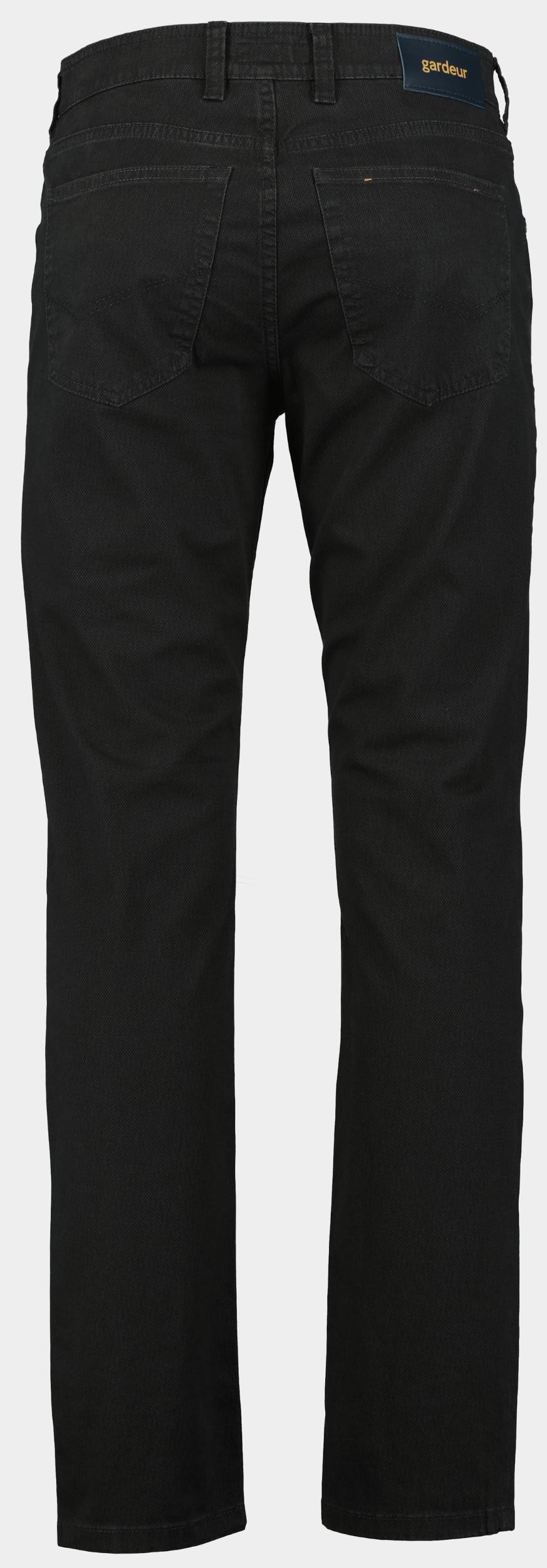 Gardeur Katoenen 5-Pocket Zwart Hose 5-Pocket Modern Fit BILL-3 440961/1097