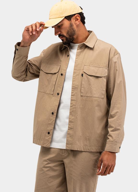 Butcher of Blue Overshirt Beige Dan M2614001/623