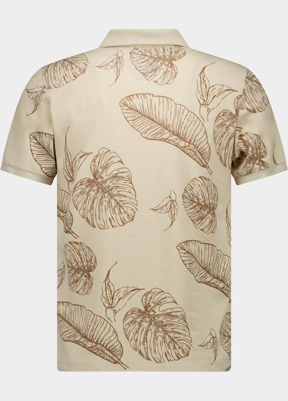 Cars Jeans Polo korte mouw Beige Trevo 61771/83