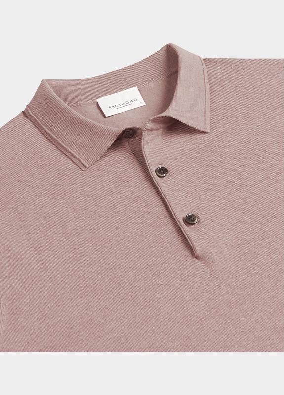 Profuomo Polo heren Roze  PPXD10007I/T3