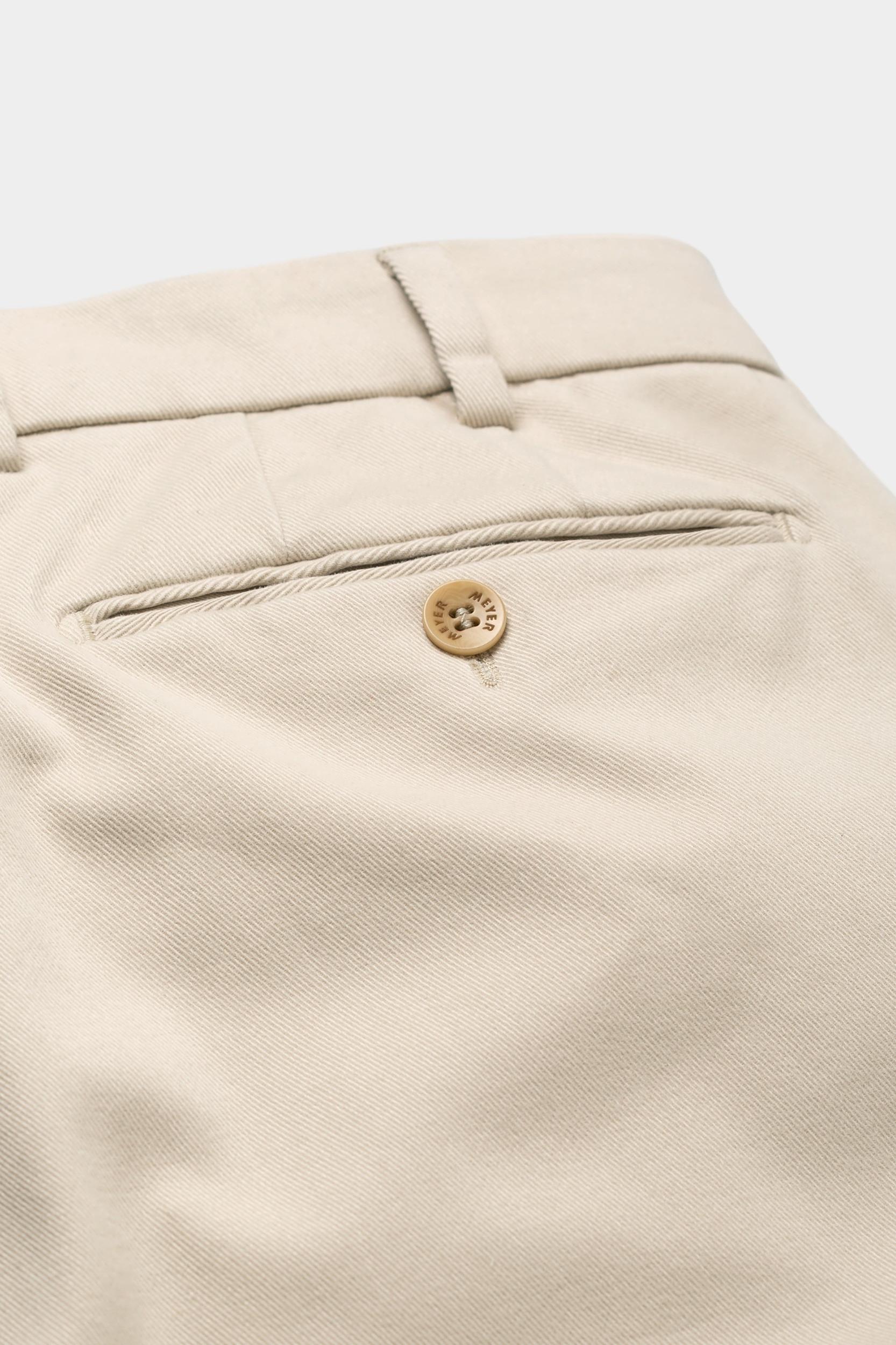 Meyer Katoenen Broek Beige BONN Art.2-8572 1022857200/31