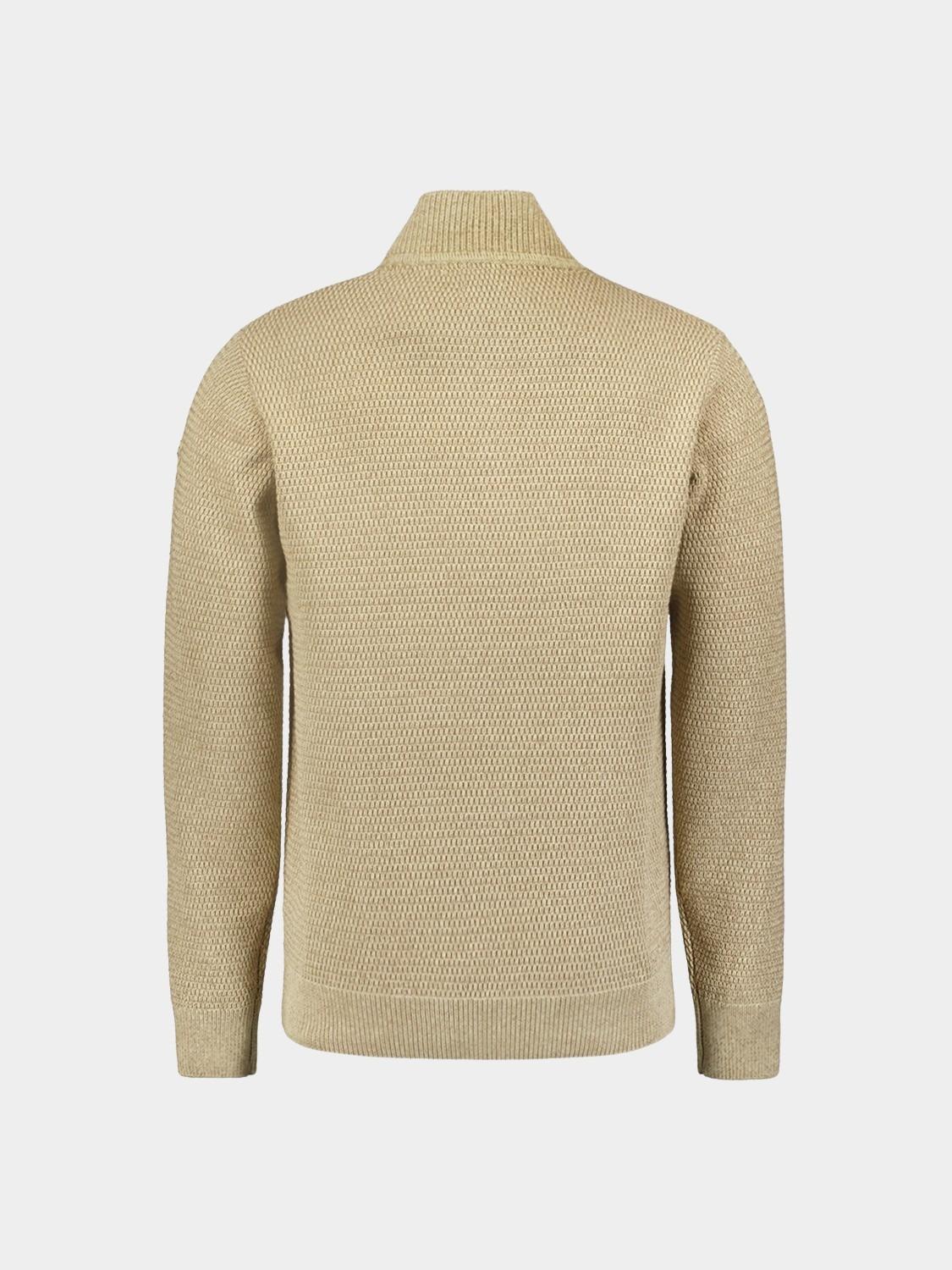 No Excess Pullover Grijs Pullover Half Zipper 2 Colour 25230904/122