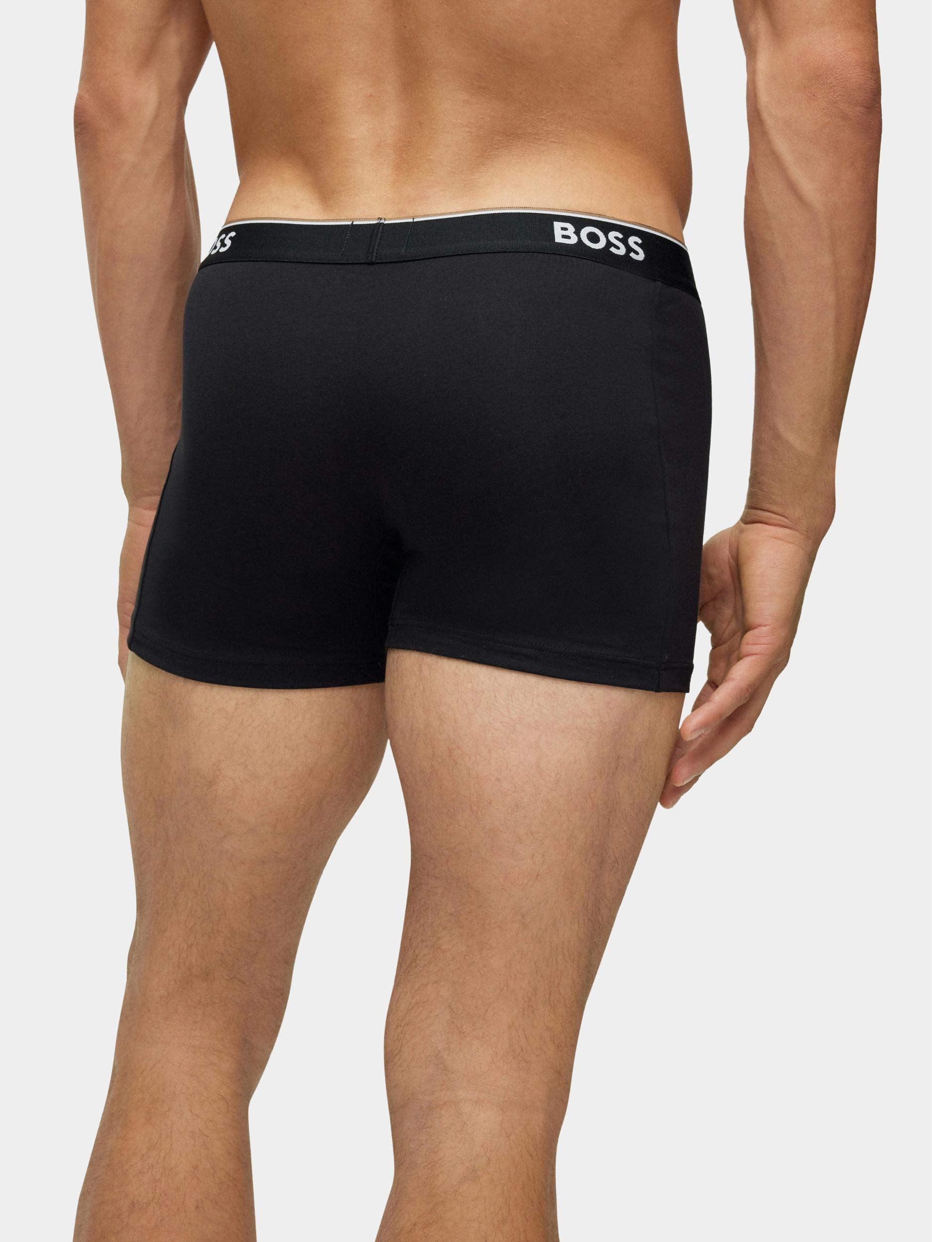 BOSS Black Boxer Zwart BoxerBr 3P Power 10242934 01 50475282/001