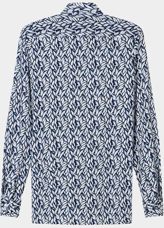 Olymp Zakelijk overhemd heren Blauw Luxor 24/Seven 134614/18