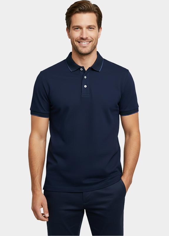 Cars Jeans Polo korte mouw Blauw Xando 61673/12