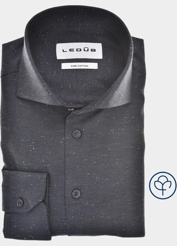 Ledub Business hemd lange mouw Blauw  0143195/190-000-000