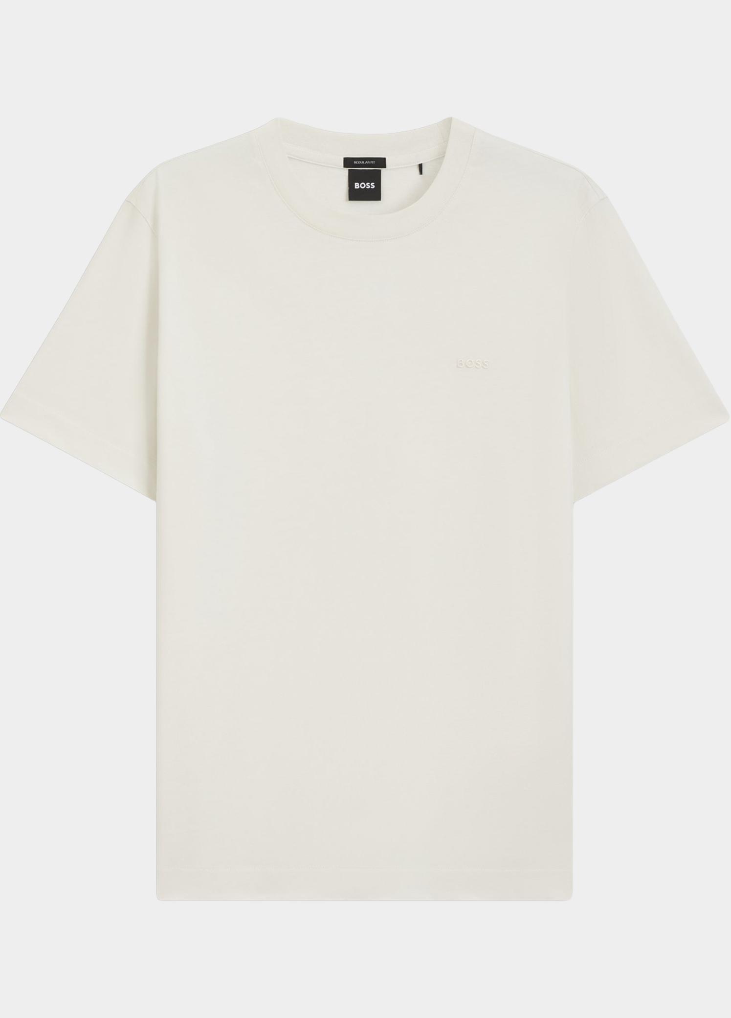 BOSS Black T-shirt lange mouw Wit Thompson 01 10281524 01 50565995/118