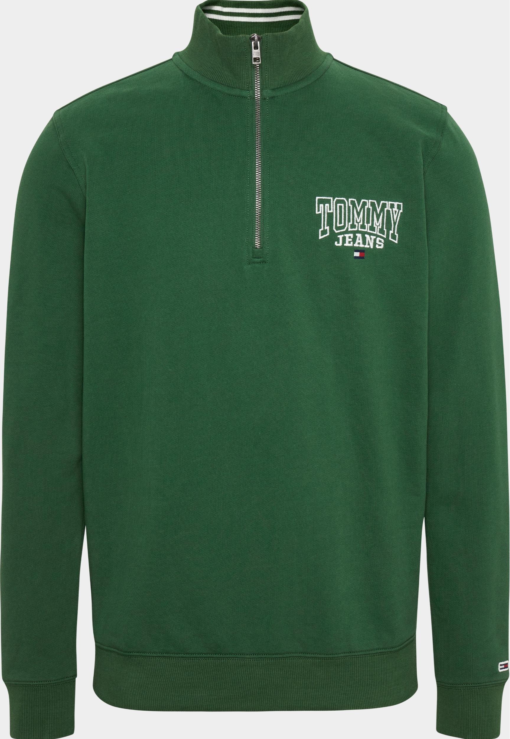 Tommy Jeans Sweater Groen TJM reg entry graphic half-zip DM0DM16793/L2M