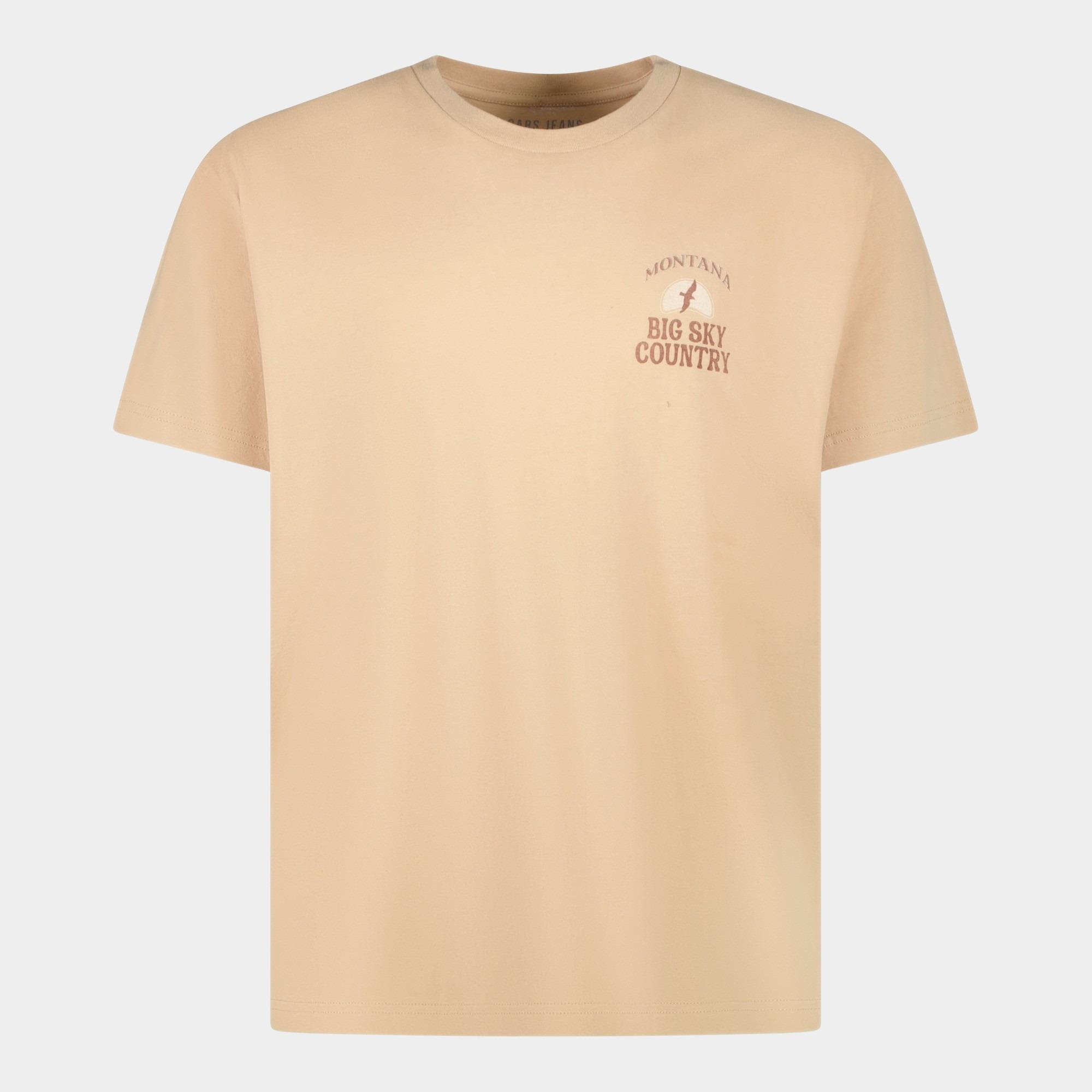Cars Jeans T-shirt korte mouw Beige MONTA 41685/83
