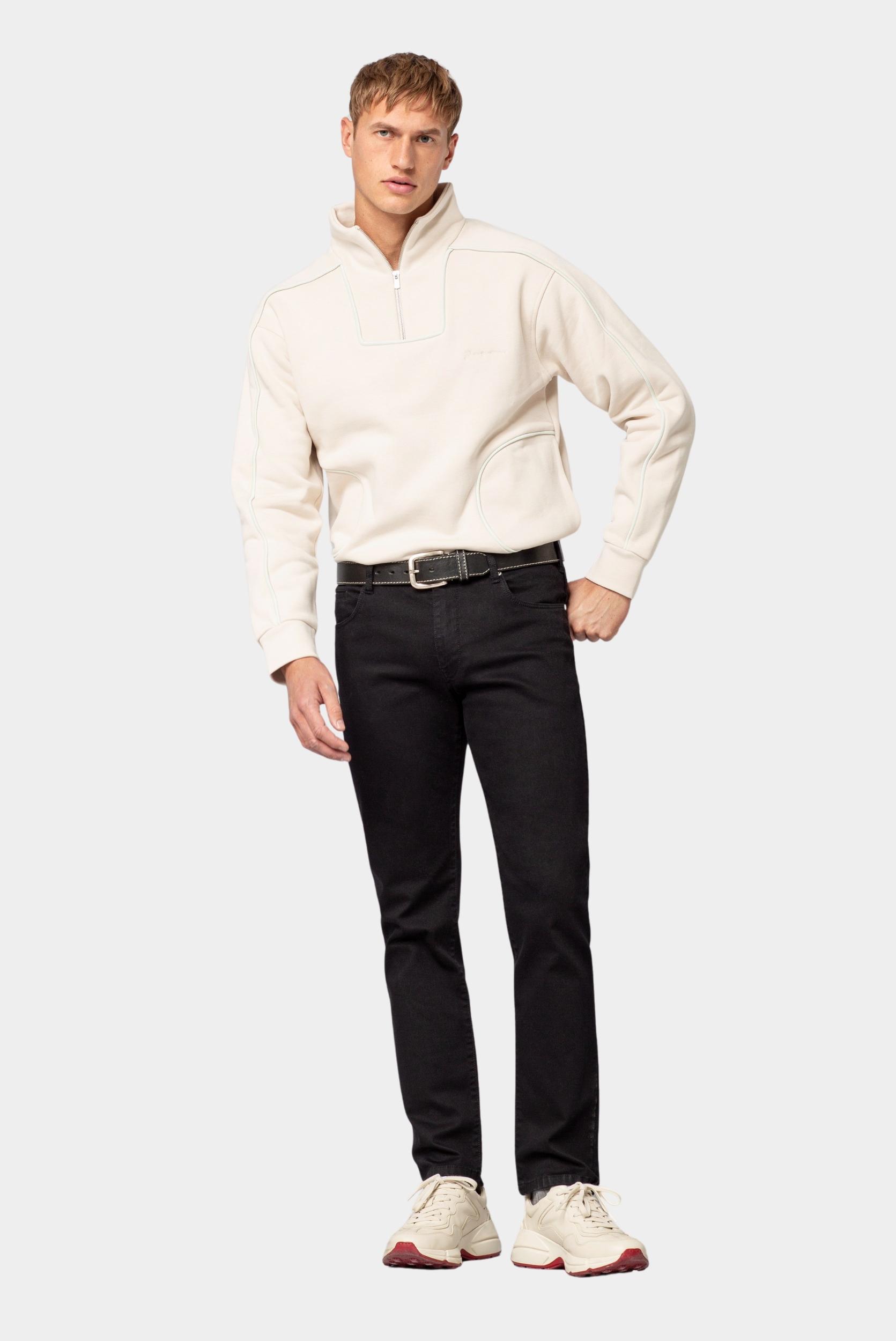 Meyer Flatfront Jeans Zwart REGULAR Art.9-6209 3629620900/09