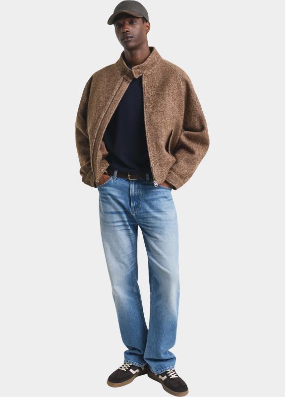 Gant Pullover Blauw SUPERFINE LAMBSWOOL C-NECK 87211/410