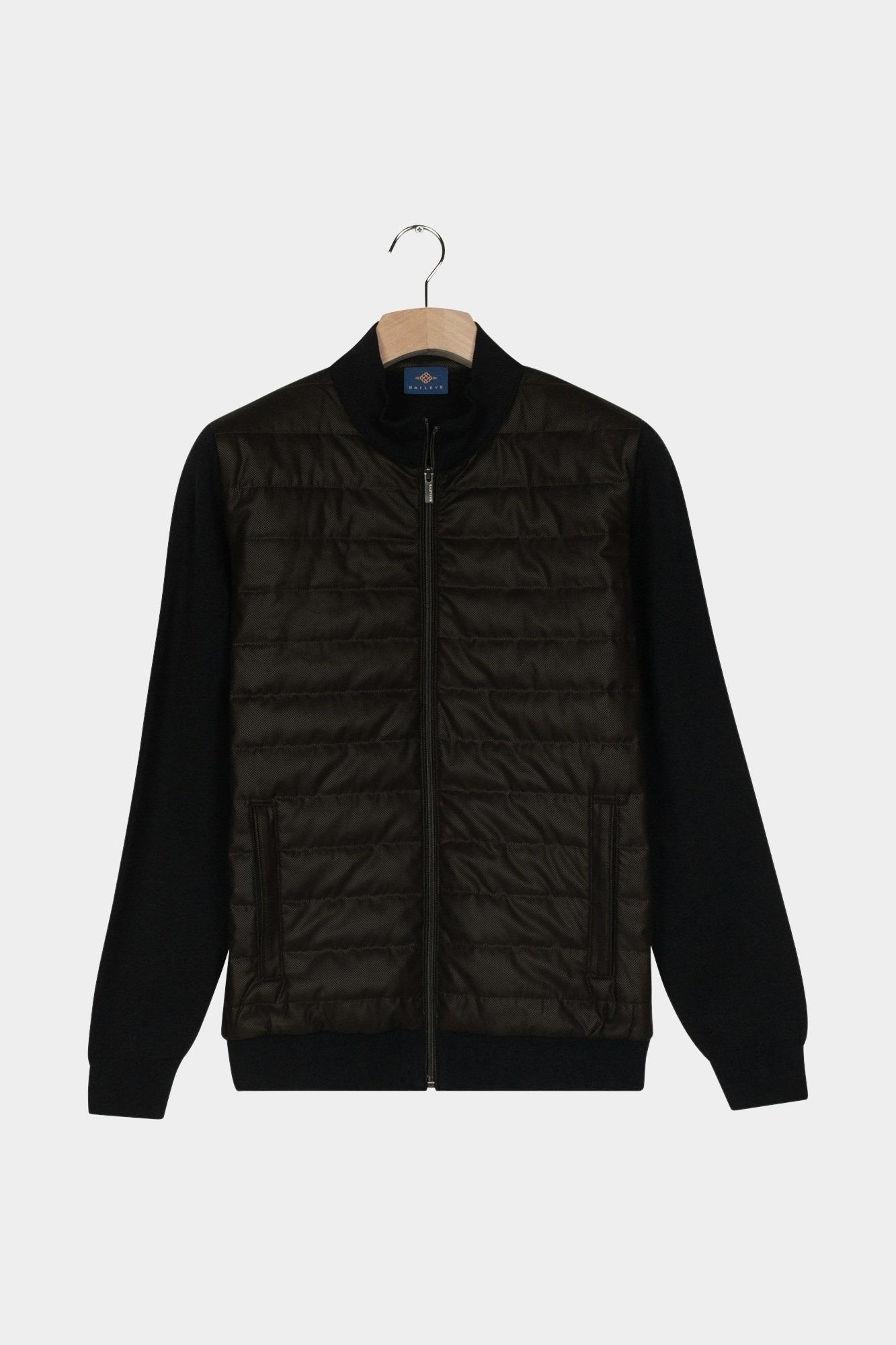 Baileys Vest Blauw Cardigan Zip  Front Body slig 522080/60