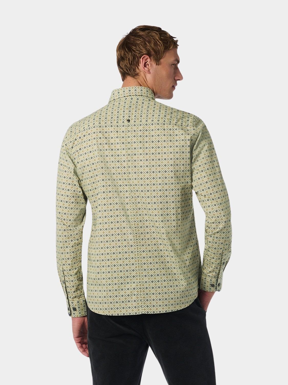 No Excess Casual hemd lange mouw Grijs  25450732/049