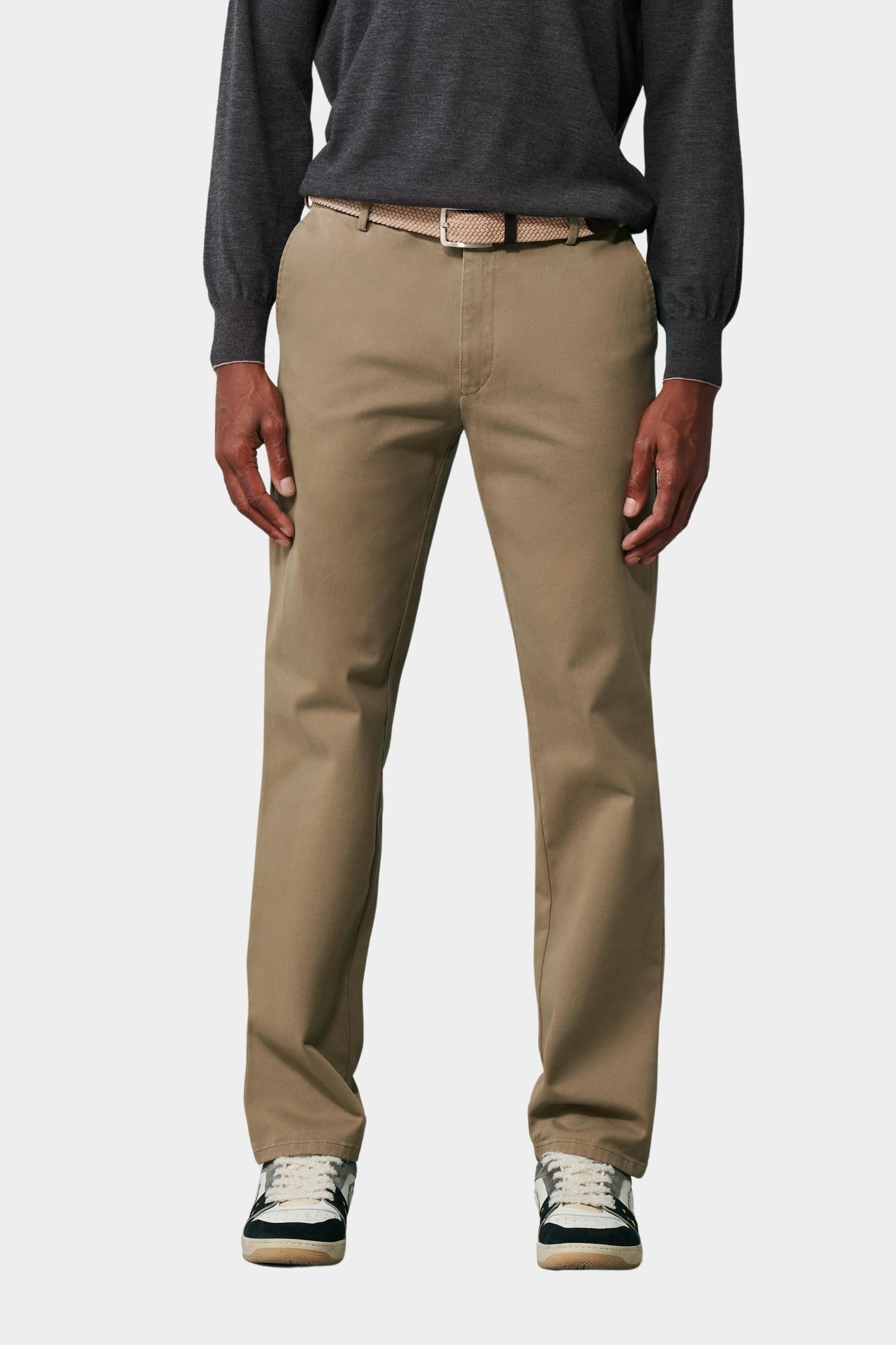 Meyer Katoenen Broek Beige OSLO Art.2-3552 2232355200/33