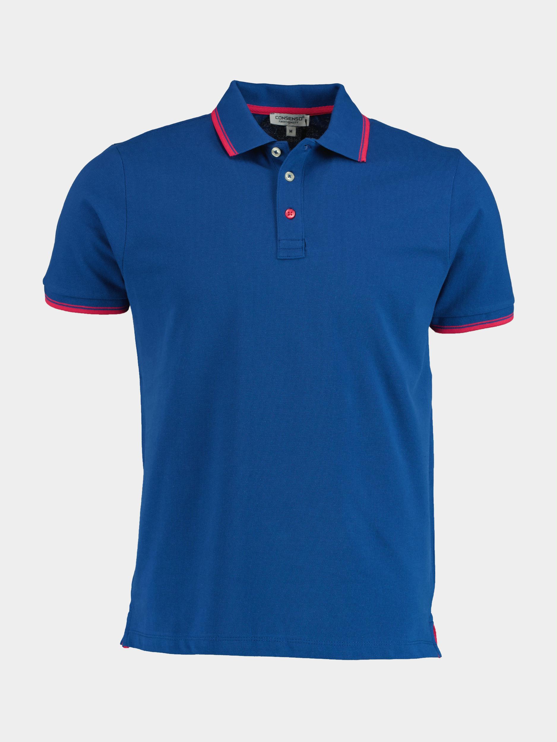 Consenso Polo korte mouw Blauw Polo korte mouw 5604422/235 ultramarine