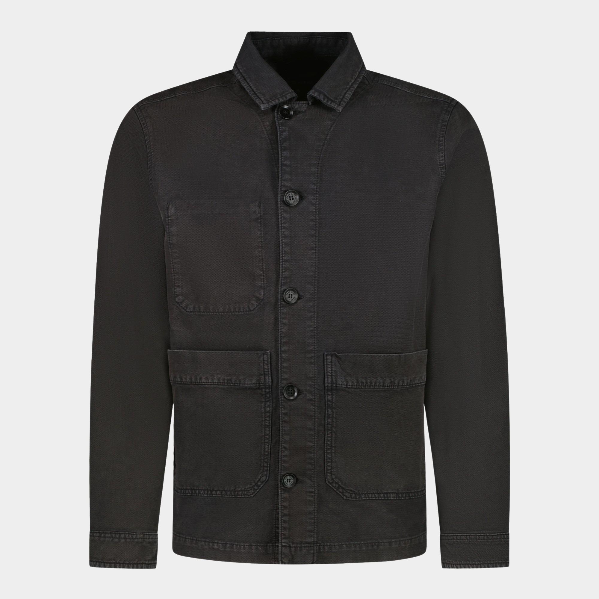 Cars Jeans Overshirt Zwart TOBIAS 67626/01