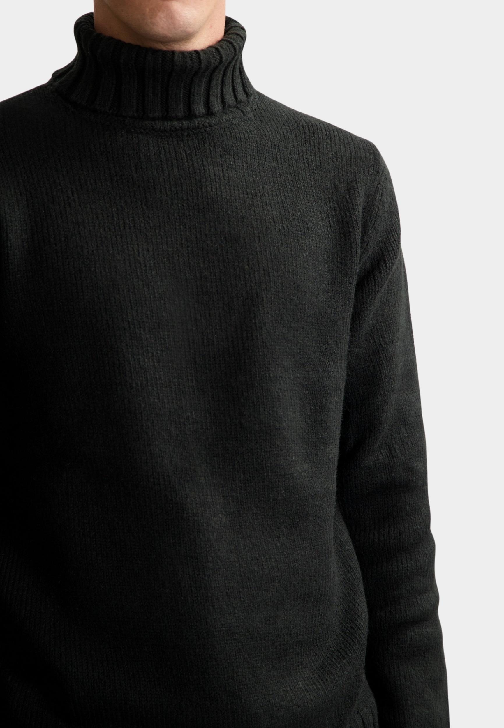 Dstrezzed Pullover Zwart Ove turtleneck 405624-AW24/999