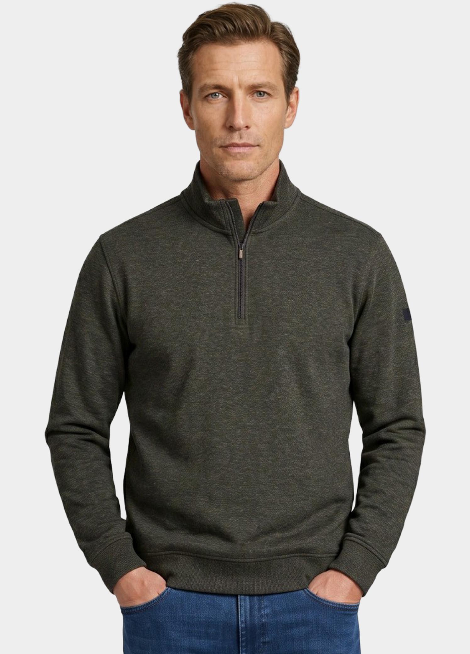 Baileys half zip sweater heren Groen  623101/779