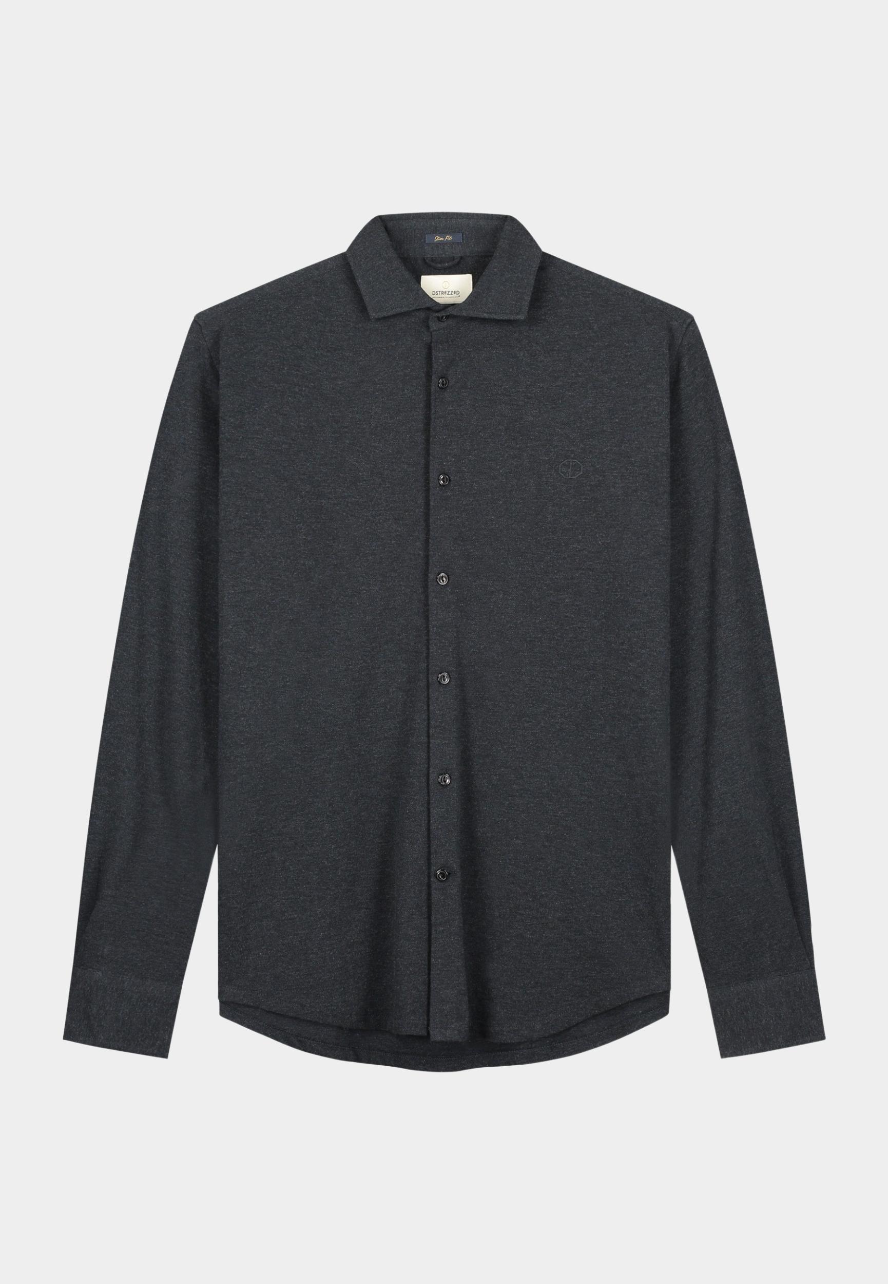 Dstrezzed Casual hemd lange mouw Zwart Kirk Shirt 303714-AW24/999