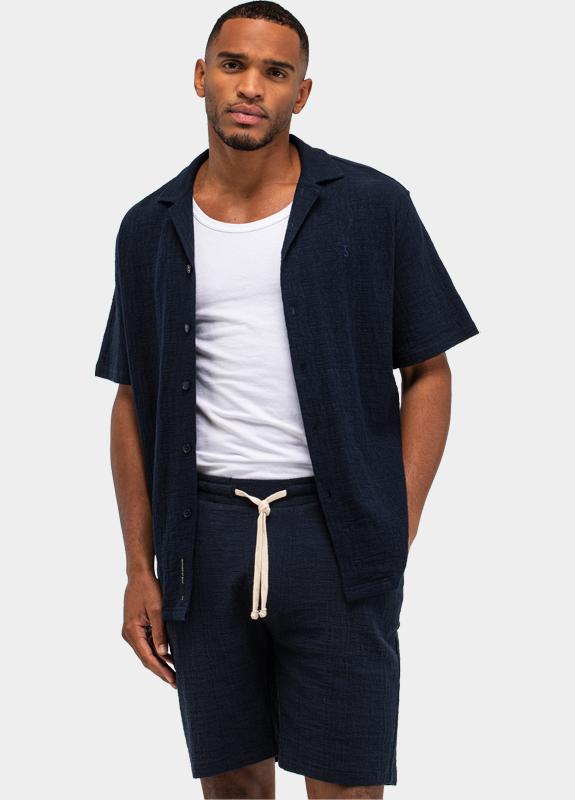 Butcher of Blue Casual hemd korte mouw Blauw Ripley M2516059/890