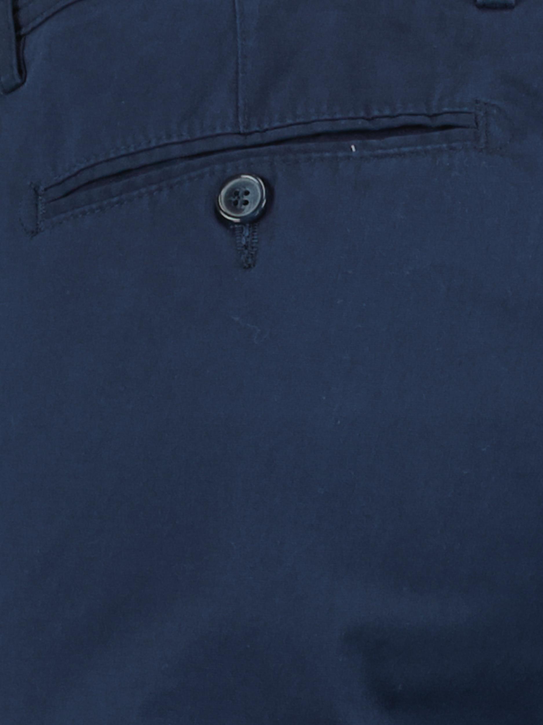 F043 Katoenen Broek Blauw  1.11.337/610