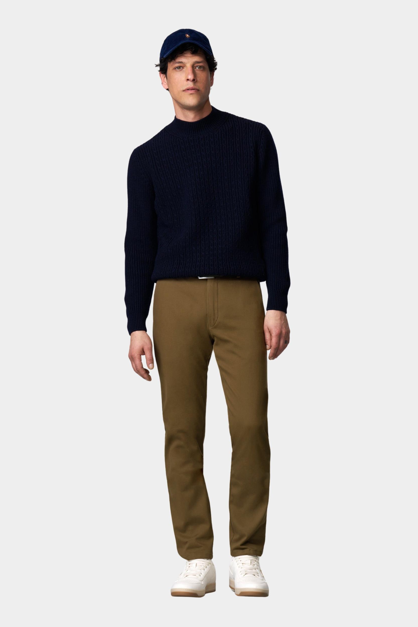 Meyer Katoenen Broek Bruin BONN Art.2-8609 1022860900/43