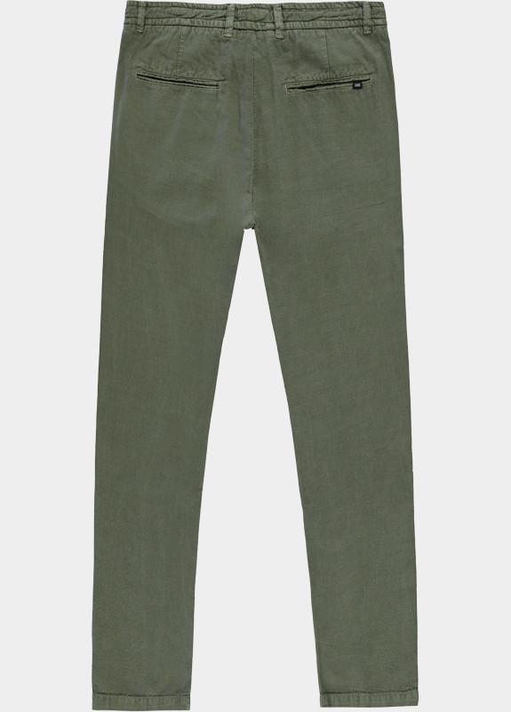 Cars Jeans Linnen Broek Groen Hozier 76849/18