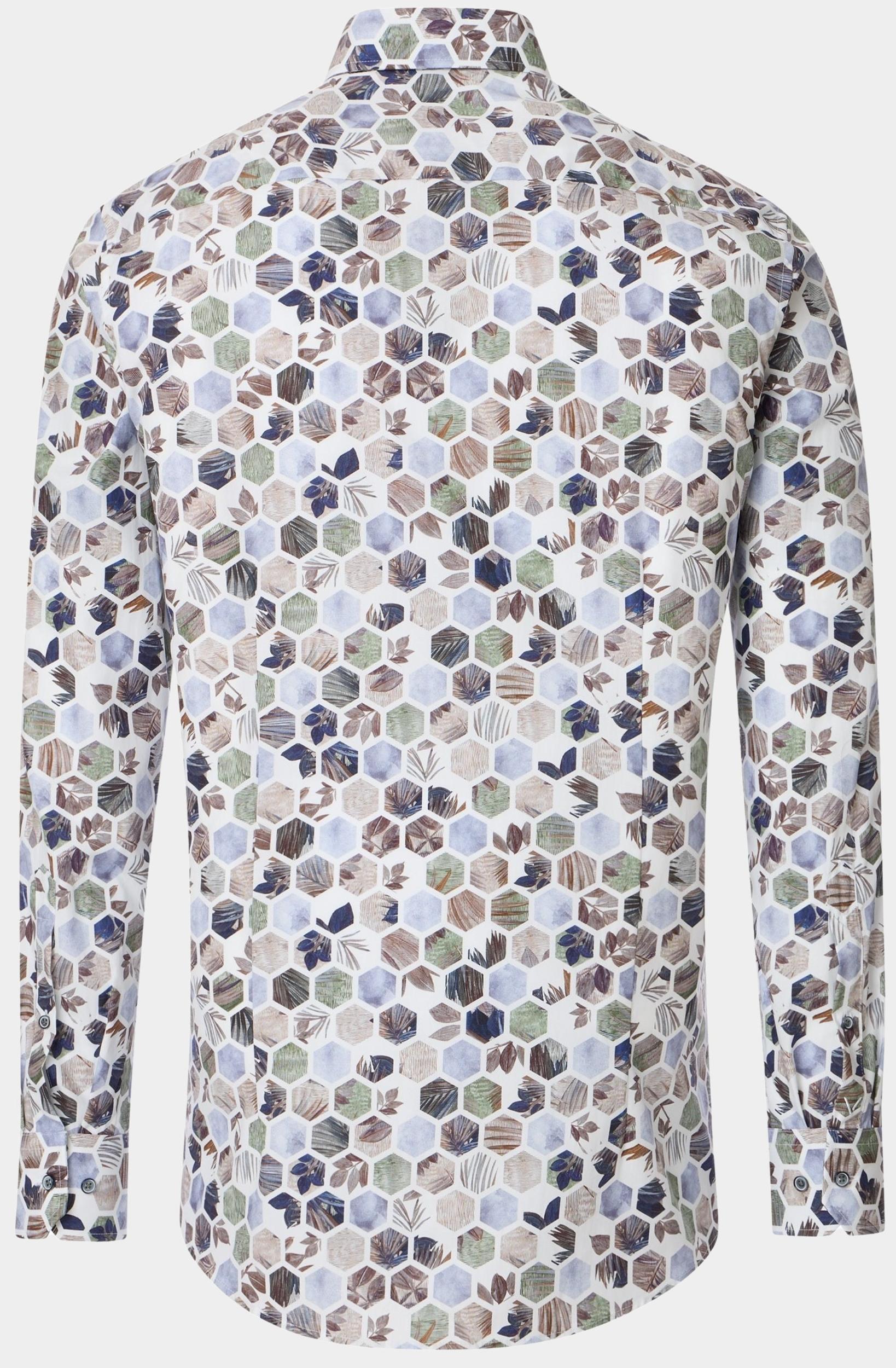 Venti Business hemd lange mouw Blauw B.D. Modern Fit 154411700/100