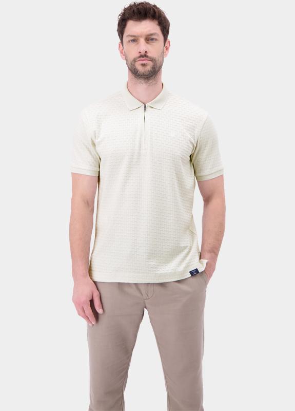 Lerros Polo korte mouw Beige  2633219/116