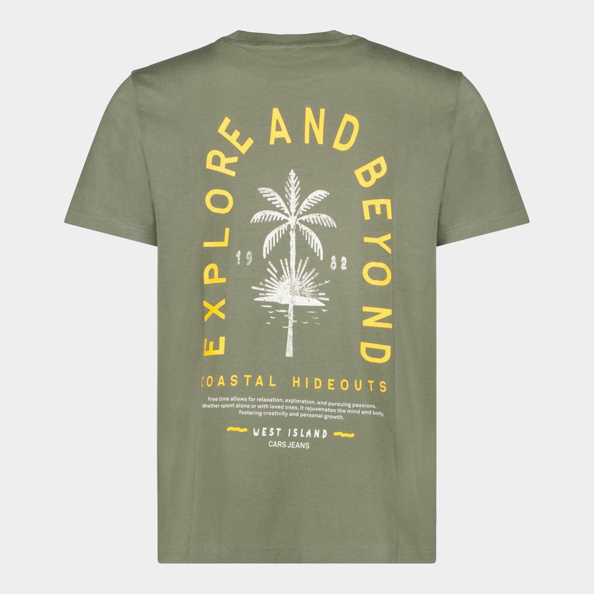 Cars Jeans T-shirt korte mouw Groen SUROSO 40175/19