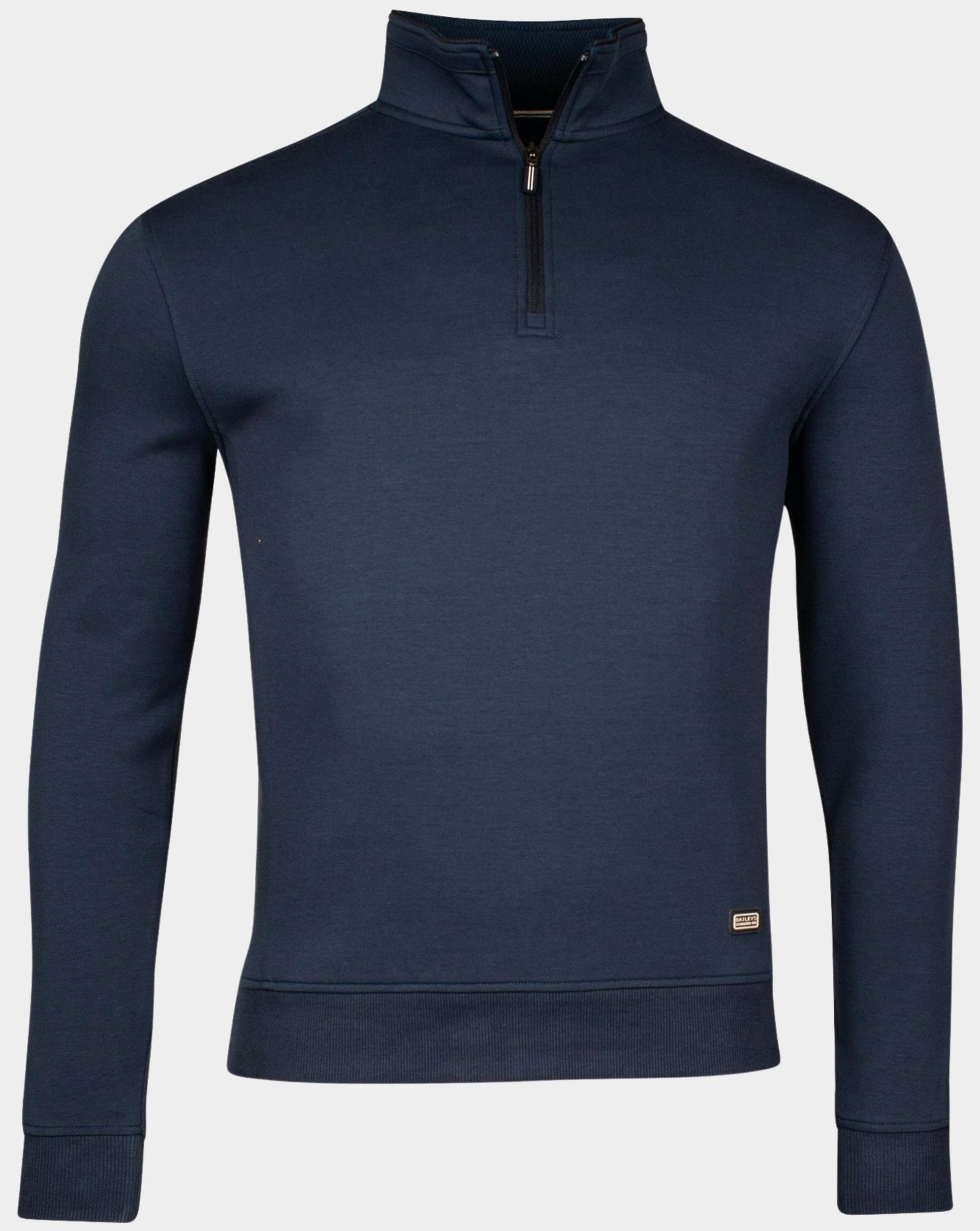 Baileys Half Zip Blauw Sweatshirt 1/2 Zip - Sleeve P 513185/69