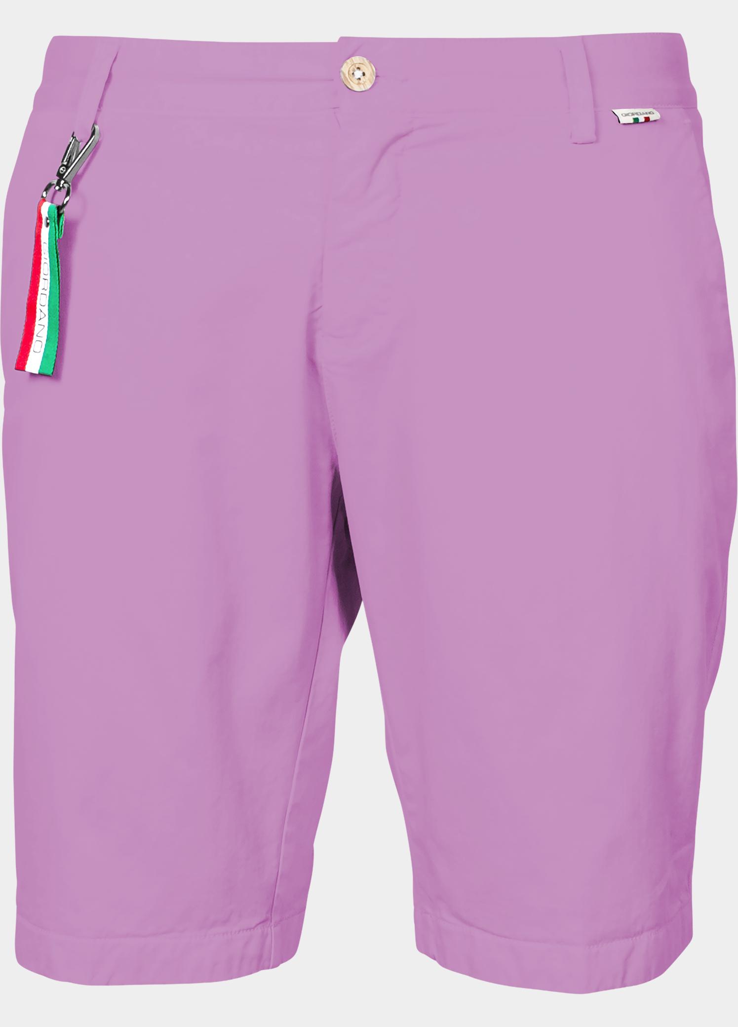 Giordano Korte Broek heren Paars Stockholm Short Garment Dyed 411115/41