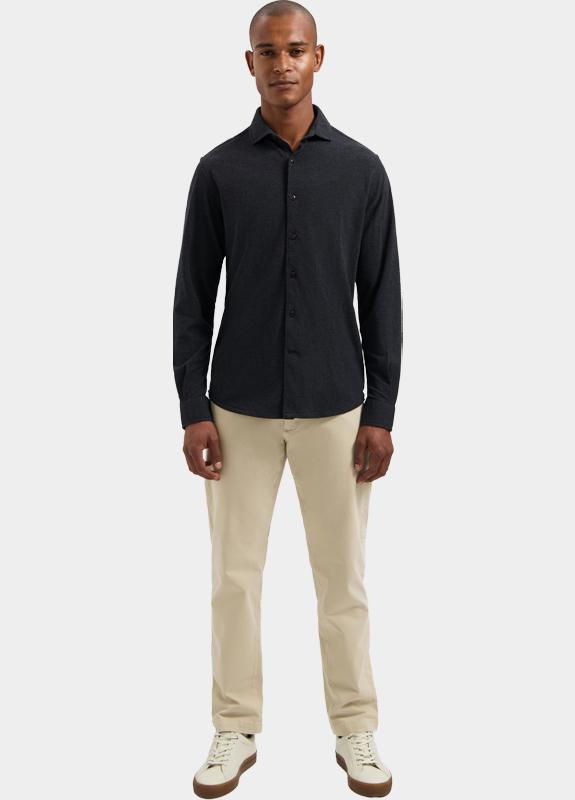 Dstrezzed Casual hemd lange mouw Zwart Kirk Shirt 303714-NOS/999