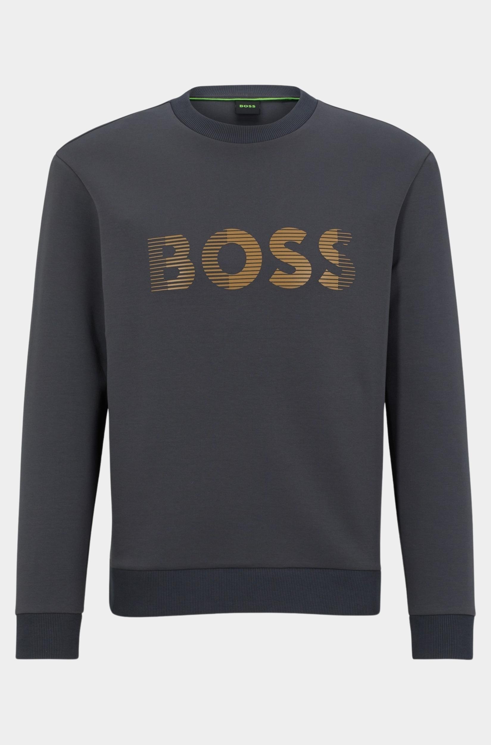 BOSS Green Sweater Grijs Salbo 1 10250371 01 50493511/027