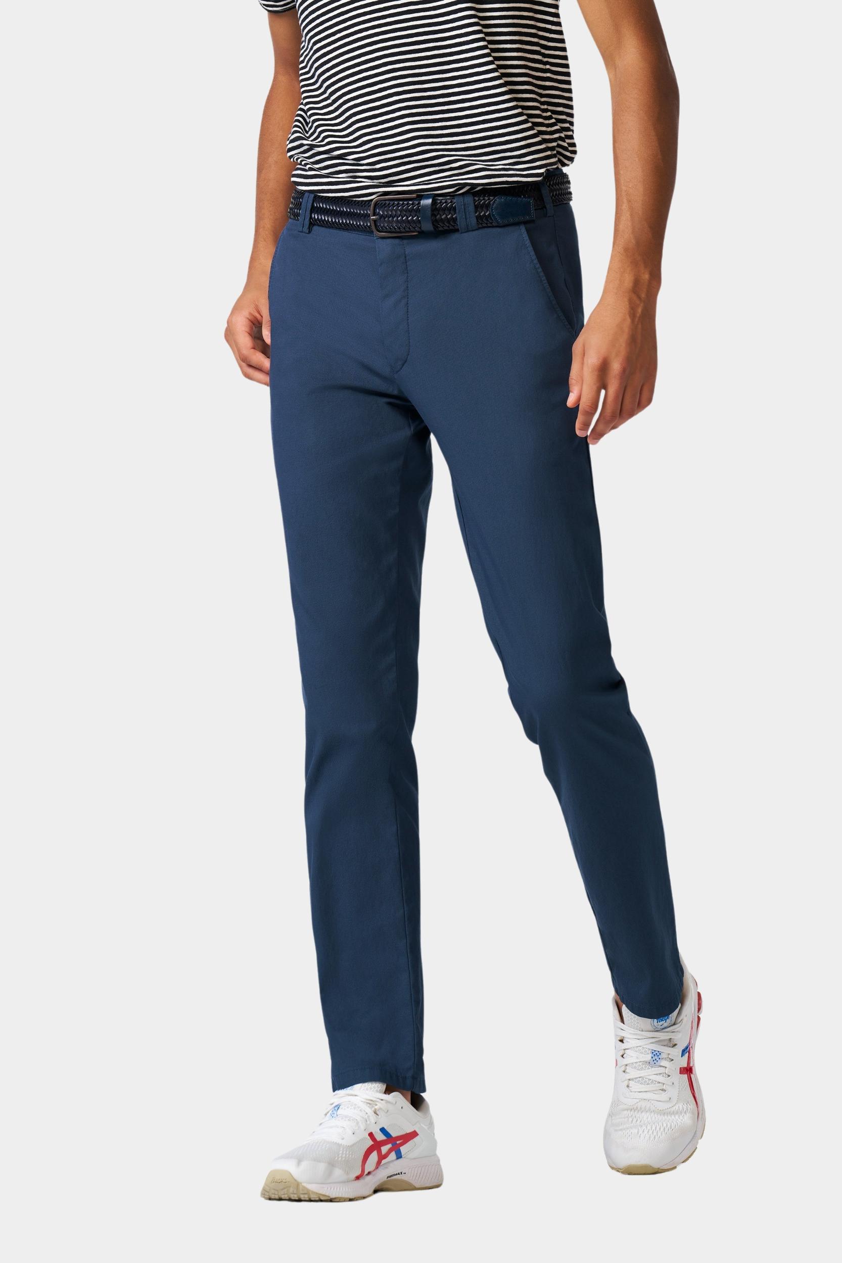 Meyer Chino Blauw BONN Art.1-8123 1021812300/17