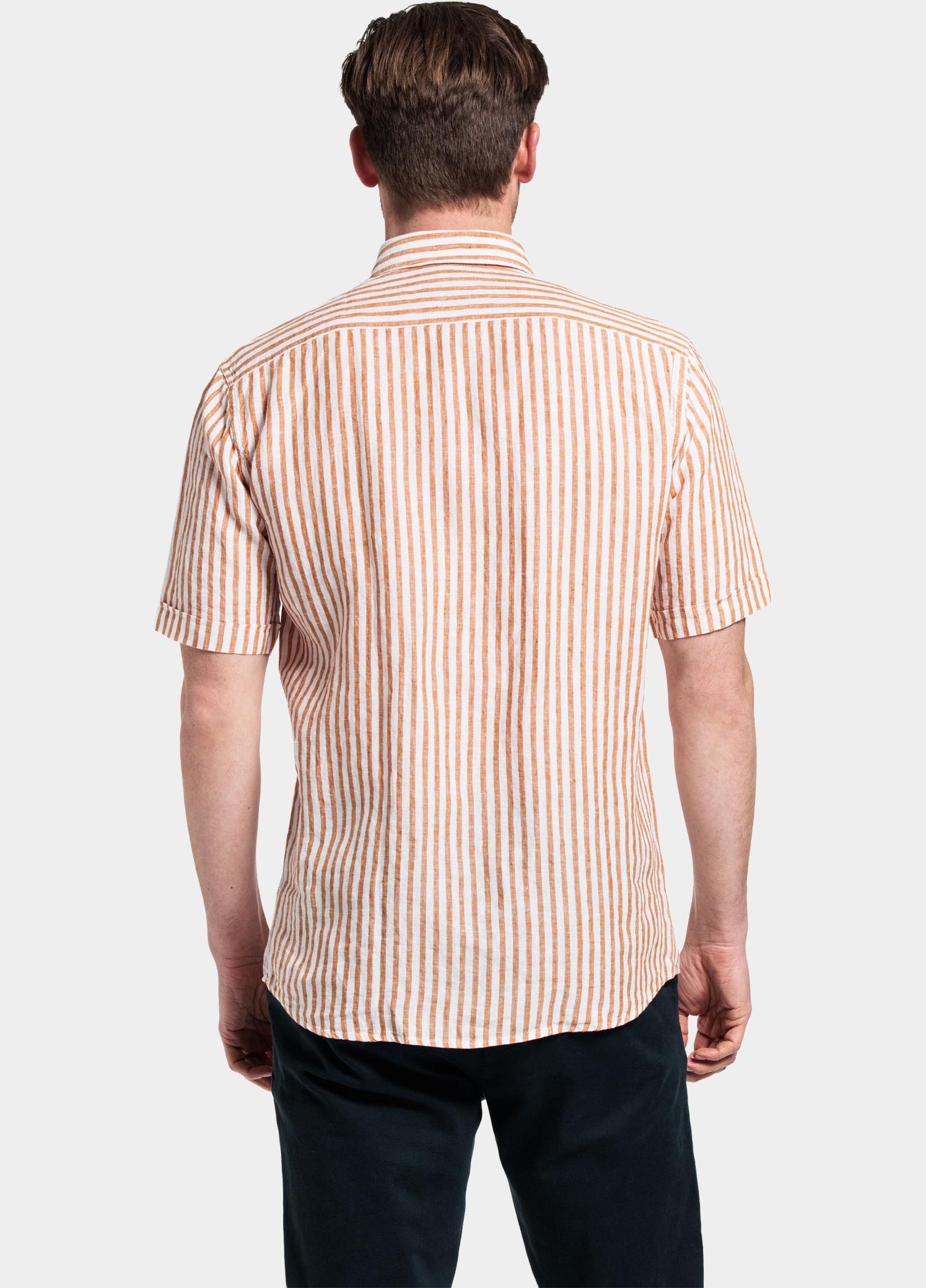 Giordano overhemd korte mouw heren Rood League, SS Button Down 416302/30