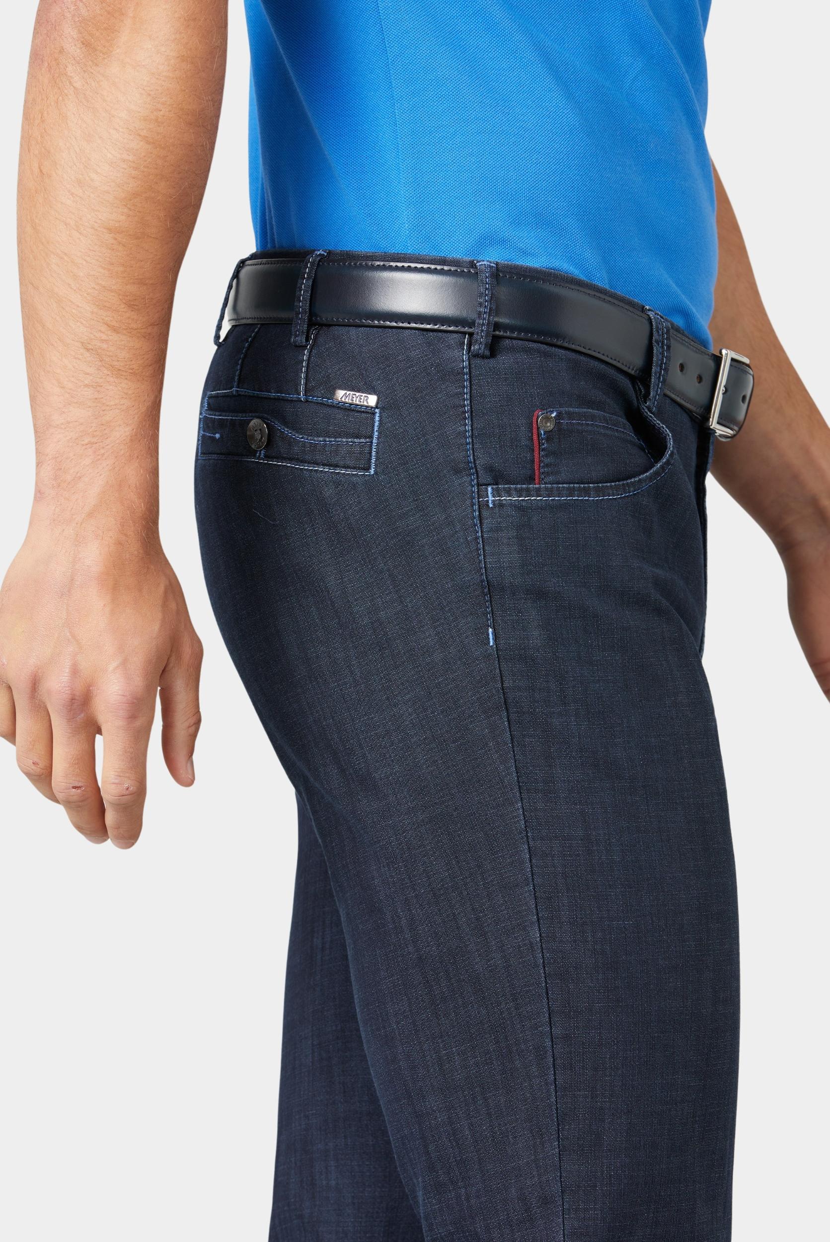 Meyer Flatfront Jeans Blauw DIEGO Art.1-611 3060161100/19