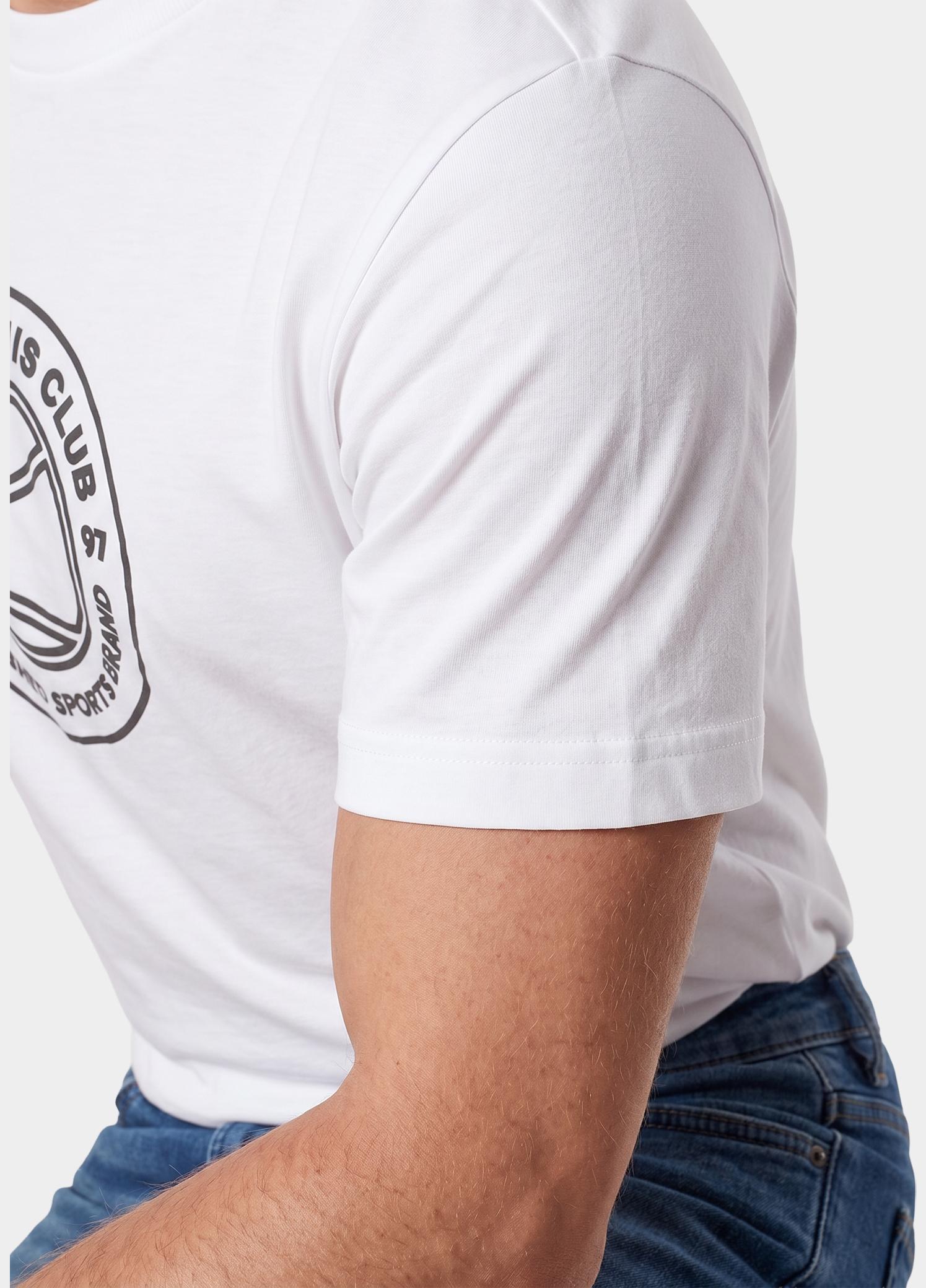 BOSS Green T-shirt heren Wit TS_Join Logo 10274735 01 50553648/100