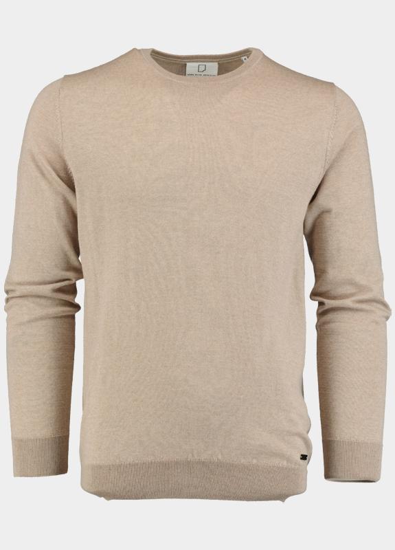Born With Appetite Pullover Beige Rick R-neck Pullover Merino 00005RI12/2500 Sand