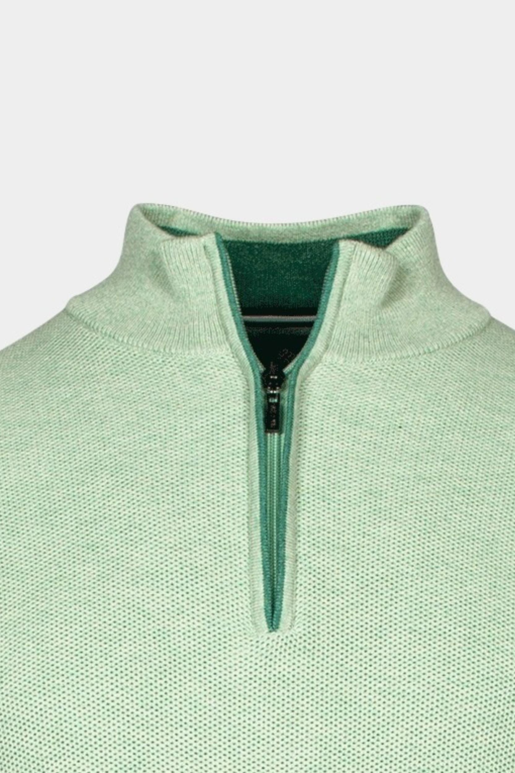 Baileys Pullover Groen Pullover 1/2 zip 418491/725