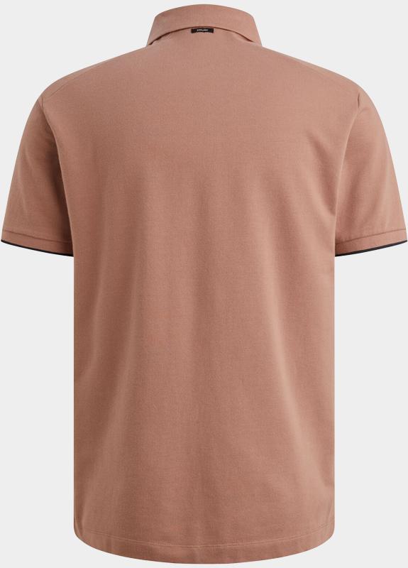 Vanguard Polo korte mouw Bruin Short sleeve polo pique blend VPSS2604850/8202